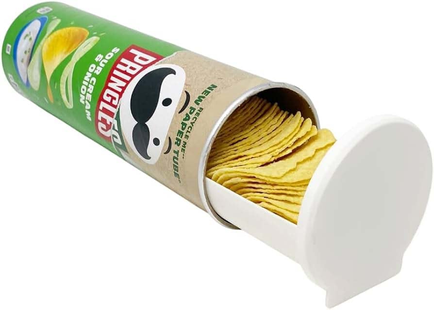 Cenikli Pringles Cips Çıkarma Aparatı | Pratik Cips Çekme ve Sunum Aparatı