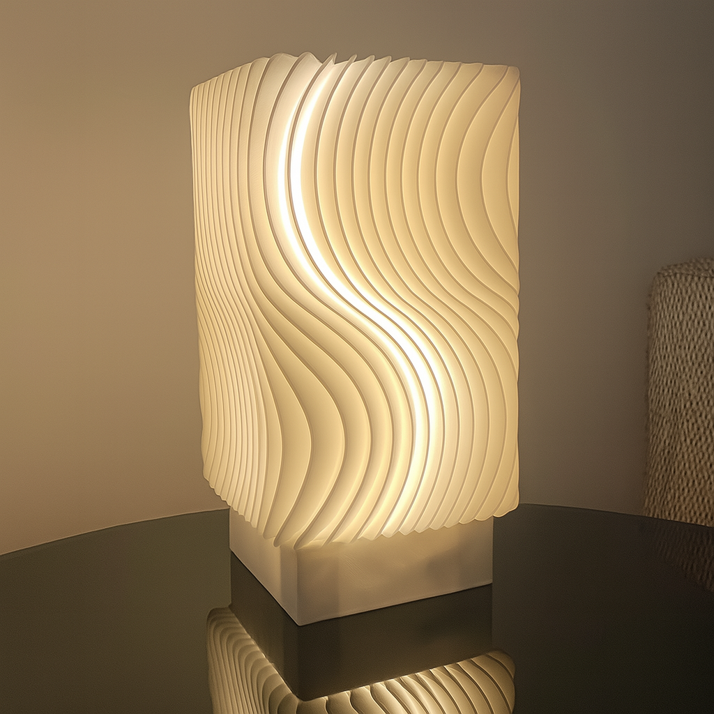 Cenikli LumaWave V1 Dekoratif LED Masa Lambası