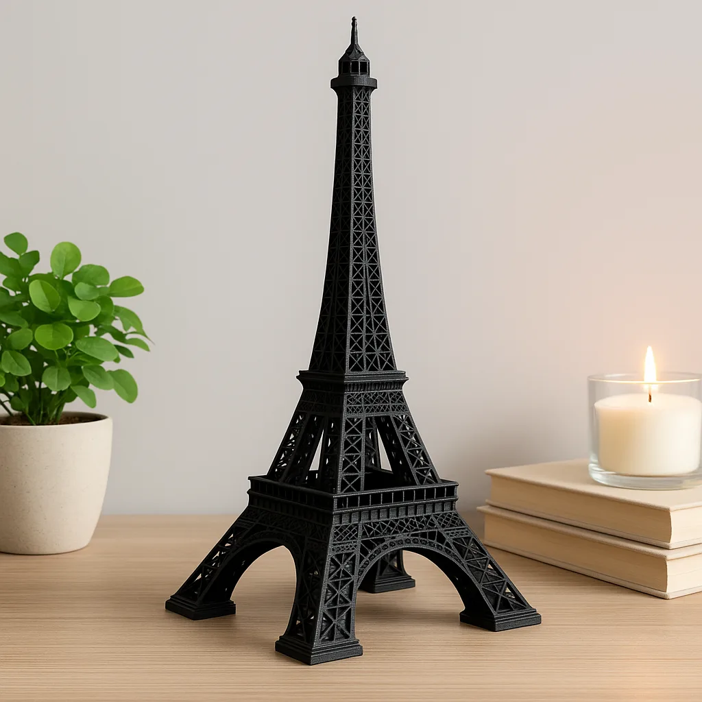 Cenikli Dekoratif Eiffel Kulesi | Paris Temalı Biblo