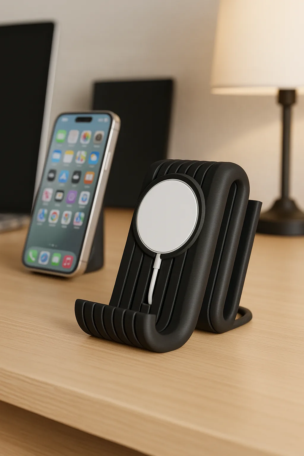 Cenikli MagSafe Uyumlu Telefon Standı | Masaüstü iPhone Tutucu