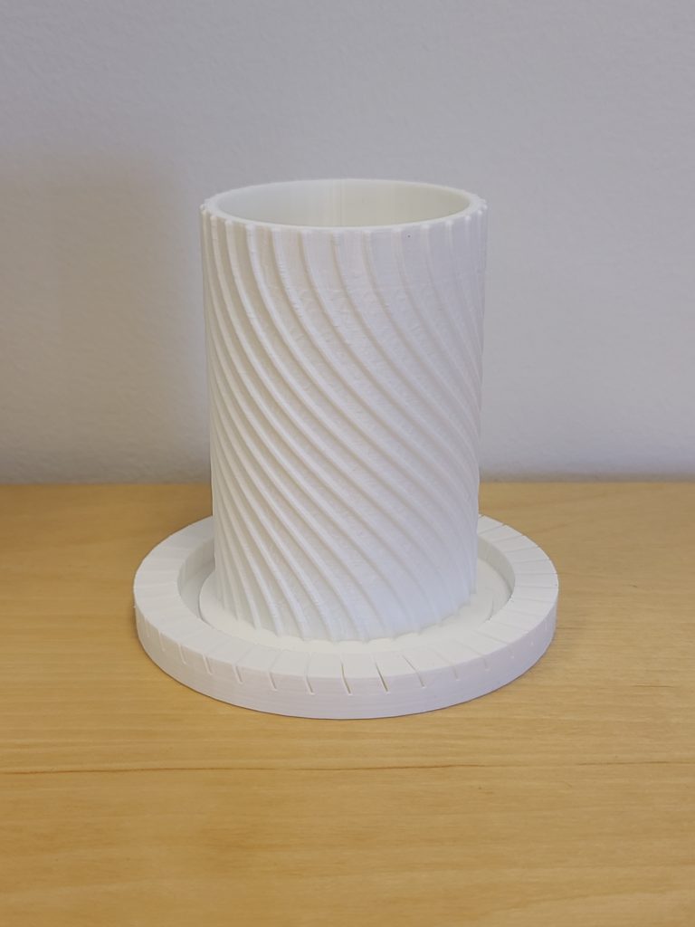 Business Card Holder Side