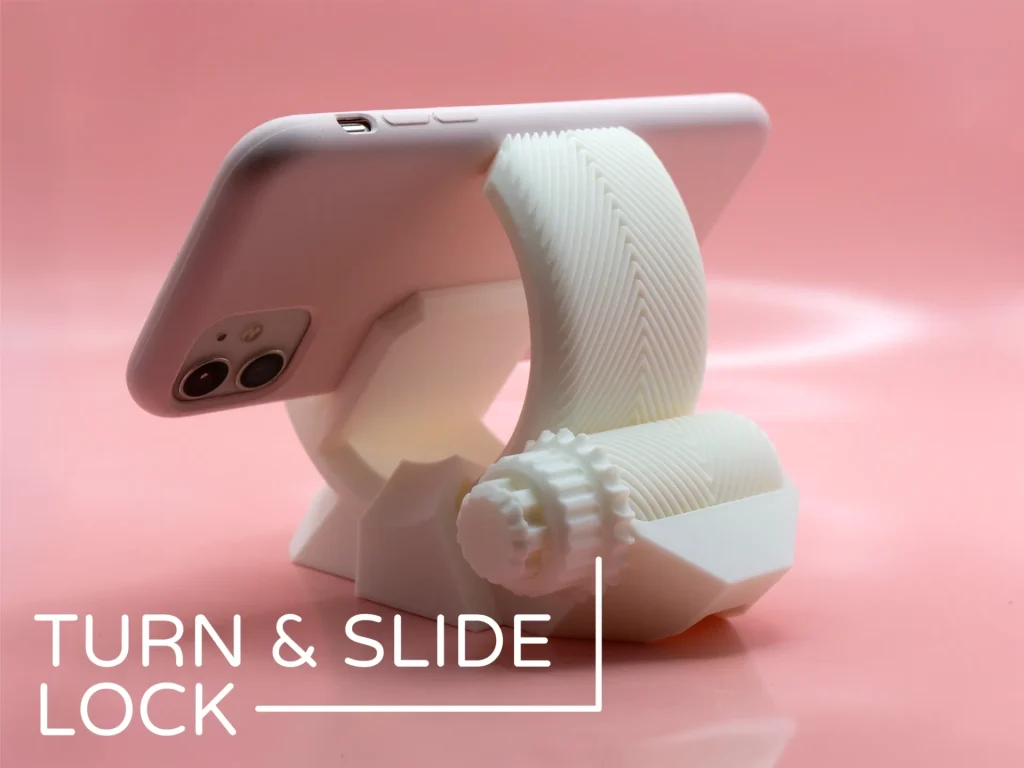Cenikli Kilit Mekanizmalı Telefon Standı