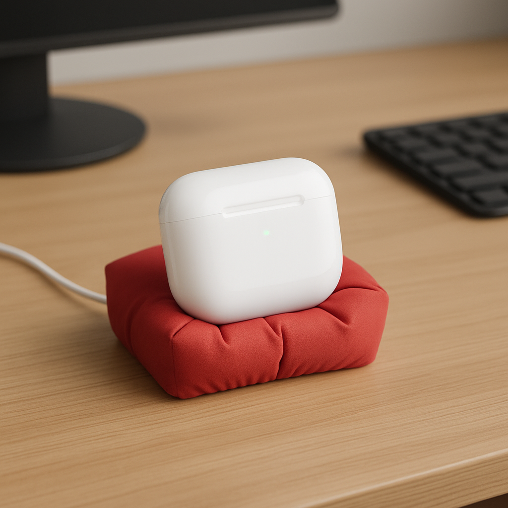 Cenikli AirPods Yastık Şarj Standı