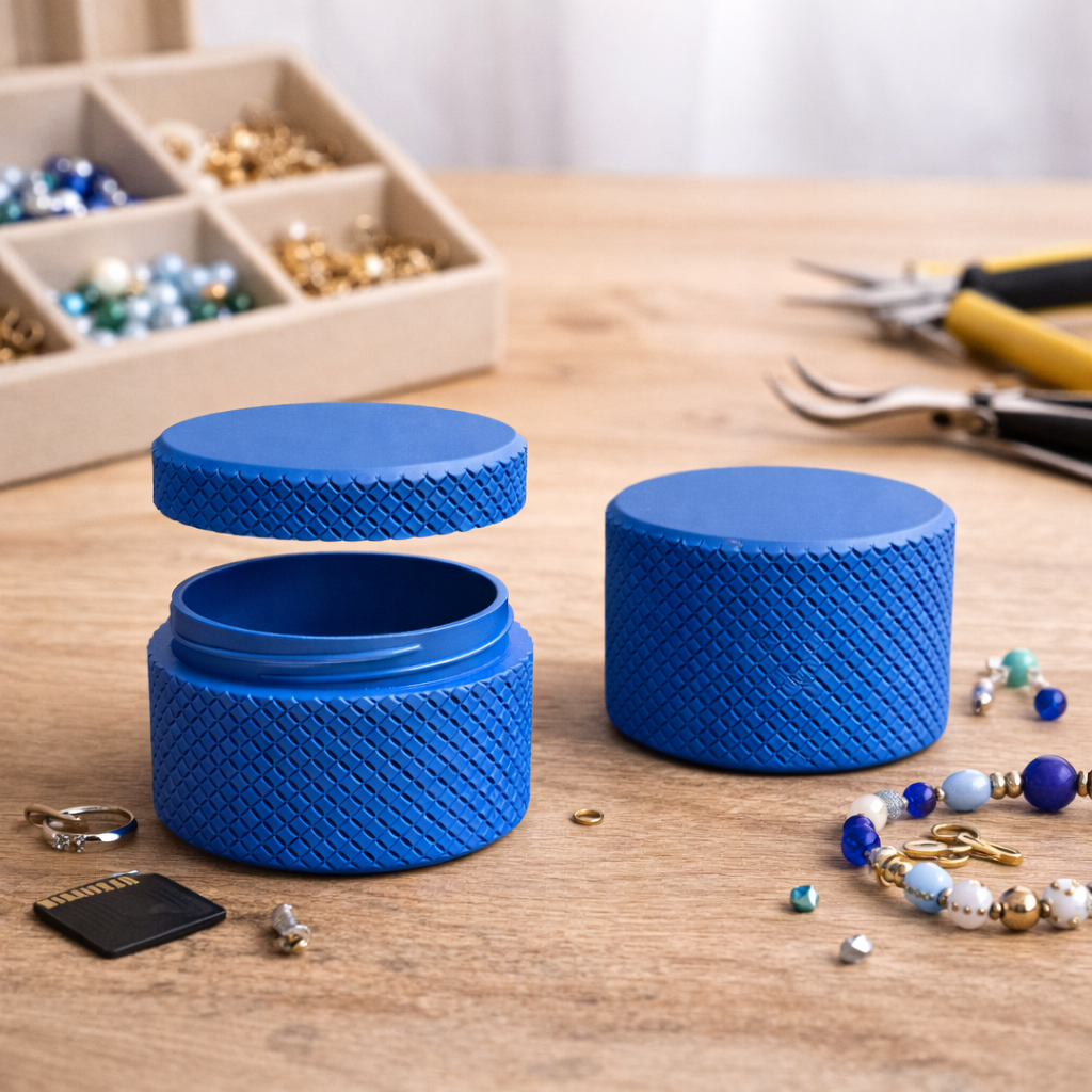 Cenikli Tırtıklı Mini Saklama Kutusu