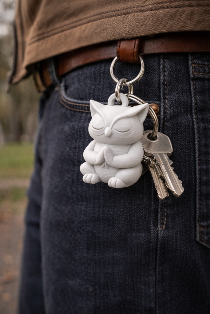 Cenikli Aura Baykuş Anahtarlık